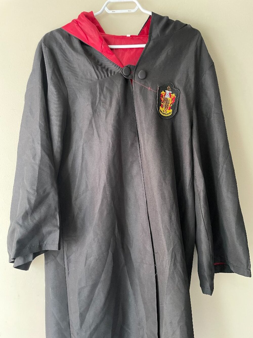Harry Potter Gryffindor Hooded Robe Costume
